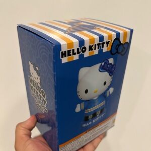 Hello Kitty Blue and White Doll St. Louis blues SGA light up bow bobble arm new
